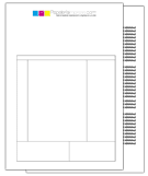 Papel A4 80gr con estadillo y dorso impreso